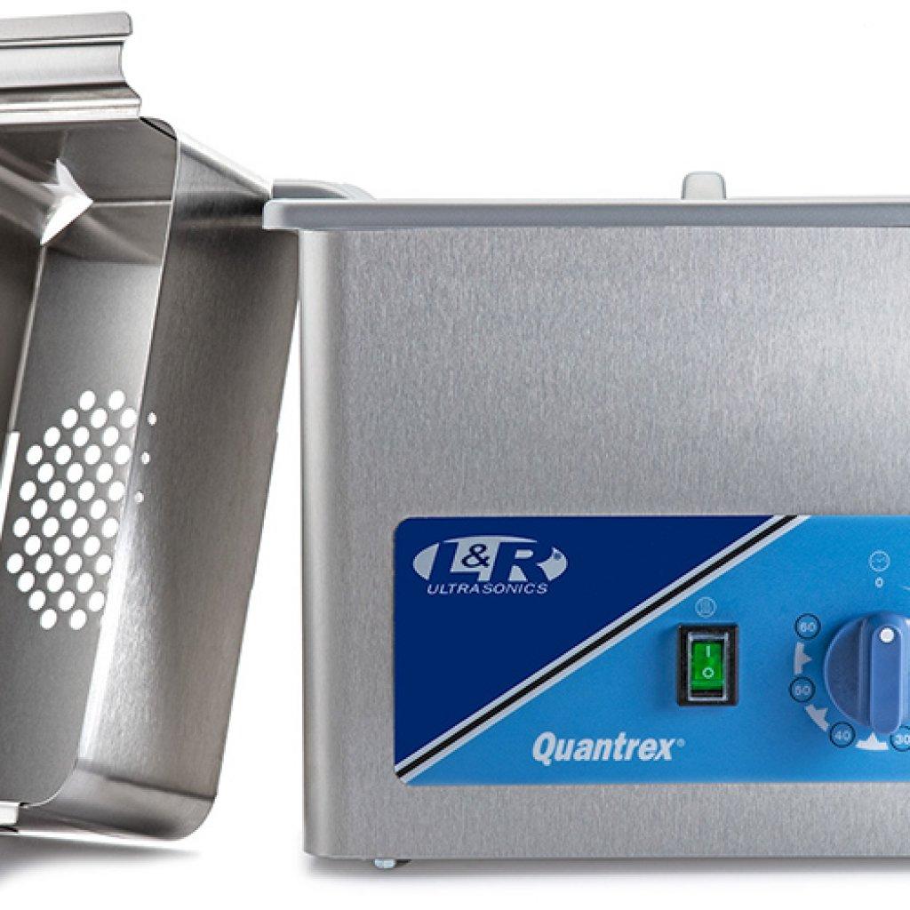 Ultrasonic Unit Quantrex 140H w/Timer, Heat & Drain 3.2 Liter 