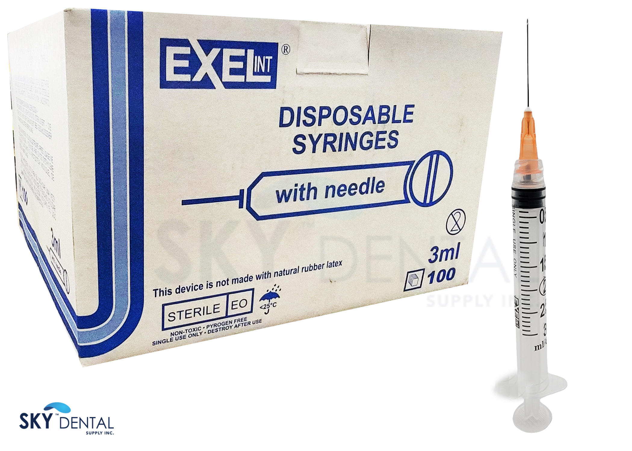 Set of 5 Empty Syringes with Caps for Glue Application