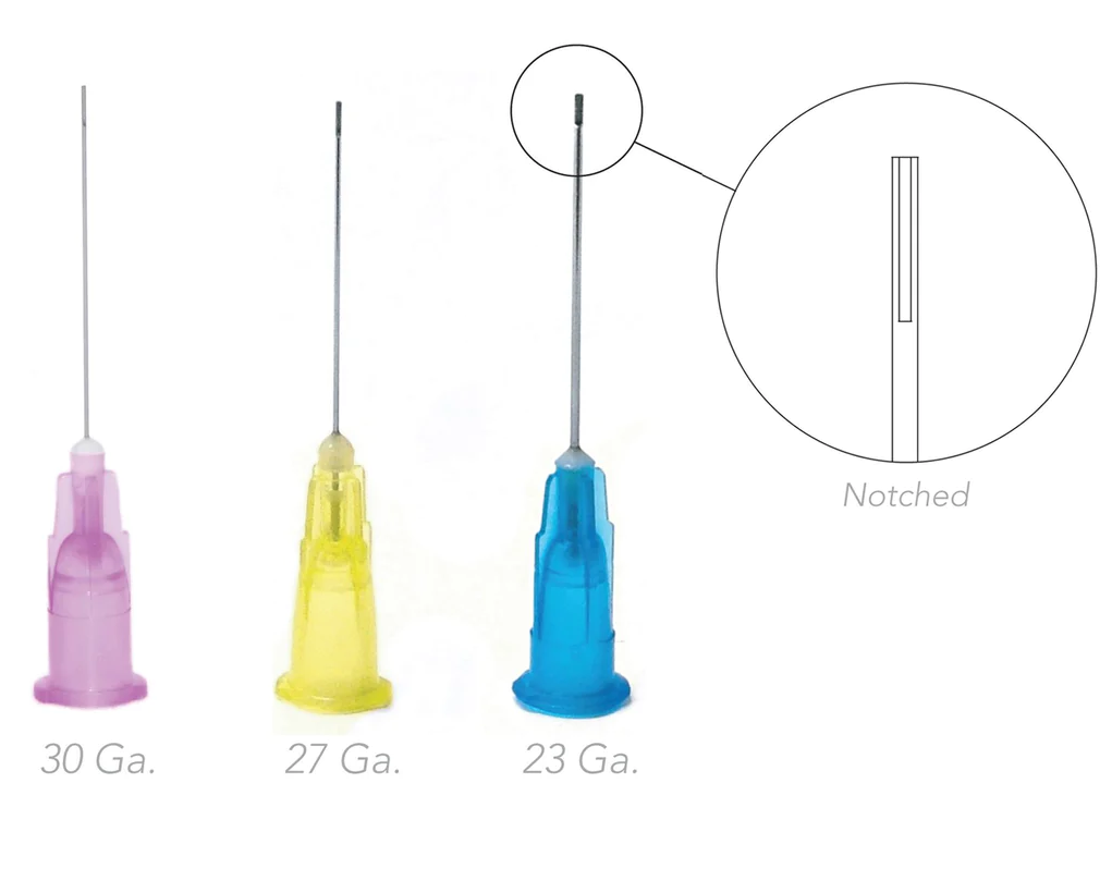 Irrigation Endo Needles Notched (Pacdent)