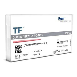 TF Gutta Percha Points 50/Pkg (SybronEndo)