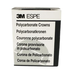 Polycarbonate Prefabricated Crown Refill Lower Anteriors SHORT 5/pk (3M)