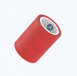 Sensi-Wrap Self-Adherent Bandage Rolls Red Color, (Dynatex)