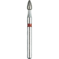 SimpliCut Single Use Diamond Burs Round Flat Flame F274-016-D, 25/Pkg (Kerr Rotary)