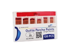 Gutta Percha Standard 120/pk (Sky Choice)