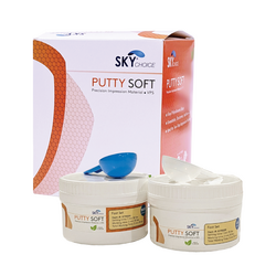 Putty SOFT VPS Impression Material Orange Mint Flavor (Sky Choice)