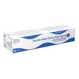 Razors Prep Shave Double Sided 100/Pkg (Dynarex)