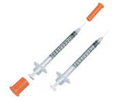 Insulin Syringe Lo Dose U-100 Sterile 100/pk (Exel)