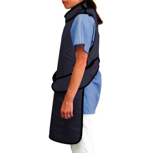 X Ray Aprons Adult Lead-free Operator Technician Apron Charcoal 0.5 mm (Dux)