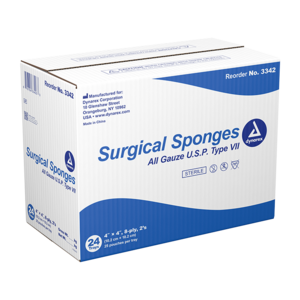 Gauze Sponge, Sterile, 4