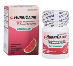 Hurricaine Gel 20% Benzocaine Topical Anesthetic, 1 oz Jar