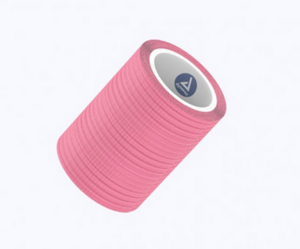 Sensi-Wrap Self-Adherent Bandage Rolls PINK  Color, (Dynatex)