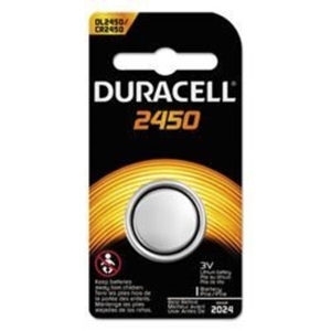 Battery, Lithium, Size DL2450, 3V, 6/bx (Duracell)