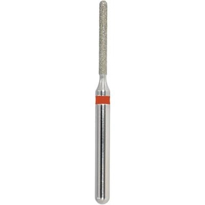 SimpliCut Single Use Diamond Burs Round End Cylinder, 25/Pkg (Kerr Rotary)