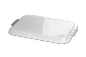 Tray Lid Size B Clear (Lockable) (Plasdent)