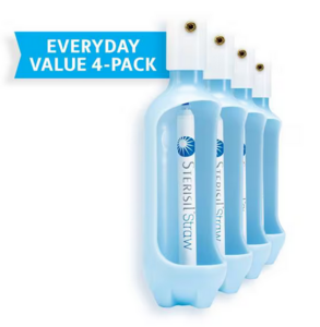 Sterisil Straw Antibacterial Infection Control Everyday Value Packs, 4/Pkg