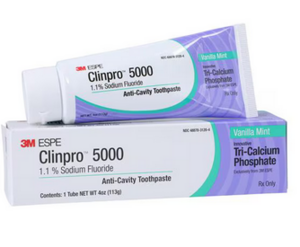 Clinpro 5000 Toothpaste 1.1% Sodium Fluoride 4oz (3M)