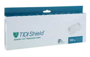 TIDIShield Assemble 'N Go Eyeshield Safety Lens 100/Bx (Tidi)