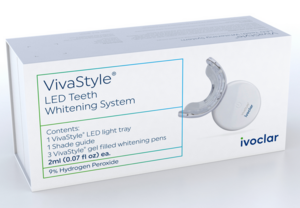  VivaStyle® Take-Home LED Teeth Whitening System Kit, 9% Hydrogen Peroxide (Ivoclar)