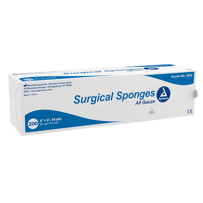 Gauze Sponge, Sterile, 2