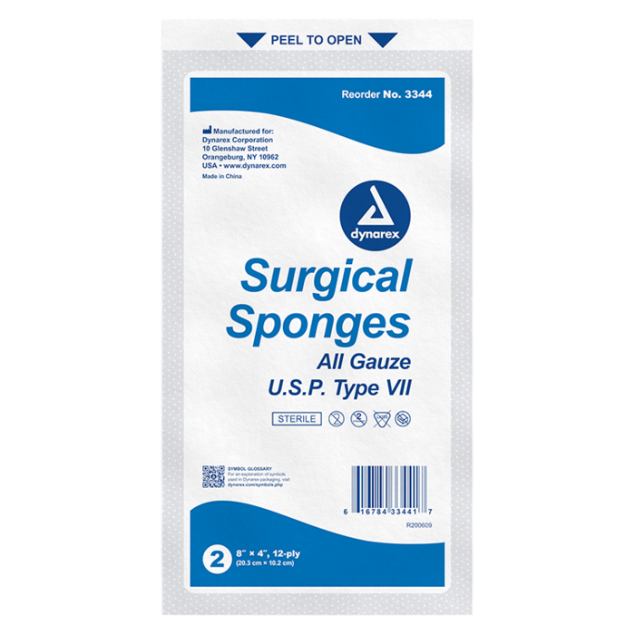 Gauze Sponge, Sterile, 8