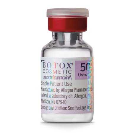 Botox® Cosmetic Botulinum Toxin Type A (onabotulinumtoxinA) 50 Units ...