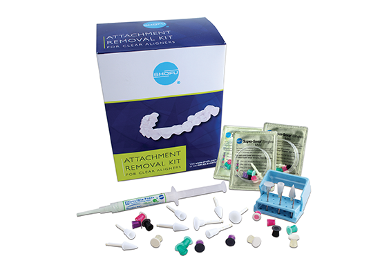 Clear Aligners Attachment Removal Kit