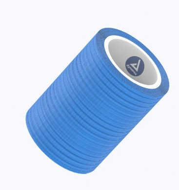 Sensi-Wrap Self-Adherent Bandage Rolls DARK BLUE Color, (Dynatex)