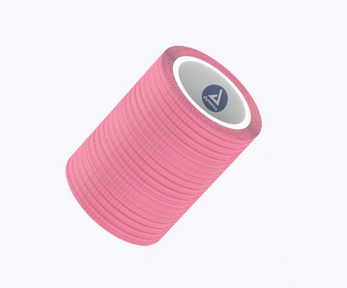 Sensi-Wrap Self-Adherent Bandage Rolls PINK  Color, (Dynatex)