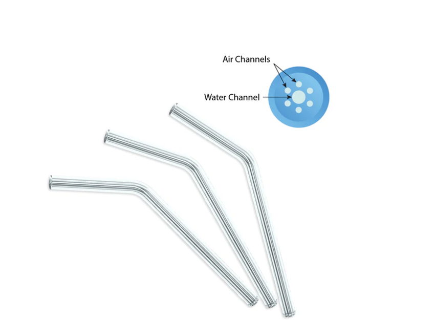 Air Water KleanTip Clear Syringe Tip (PacDent)