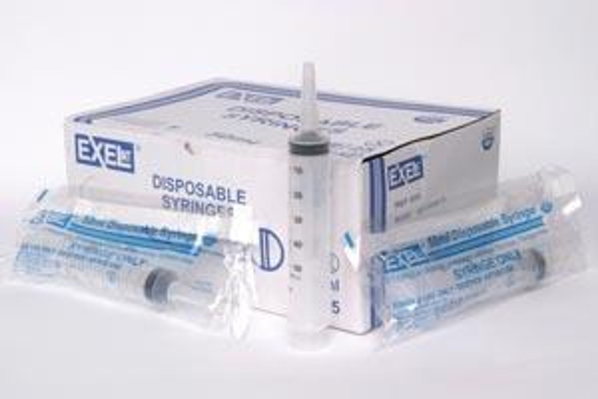 Syringe Catheter Tip With Cap Eccentric 50-60cc (25/Pkg) Exel