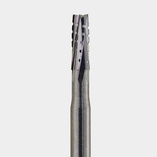 NeoBurr FG Carbide Tapered Fissure Crosscut (Microcopy)