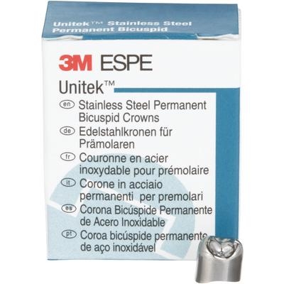 Unitek 1st Permanent Molar Stainless Steel Crowns Refill Upper Right 5/Pkg (3M)