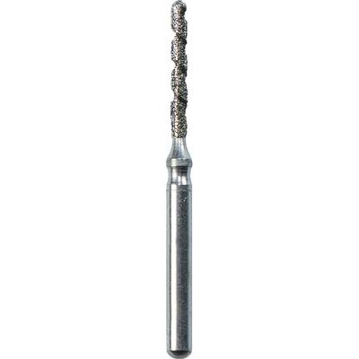 SimpliCut Single Use Diamond Burs Round End Cylinder, 25/Pkg (Kerr Rotary)