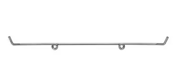 X Ray Apron Hanger Wall Mount  Chrome 1 1/4 in x 14 in (Dux)