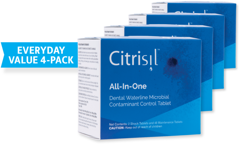 Citrisil Waterline Maintenance Tablets Everyday Value Packs (4-Pack of 50)