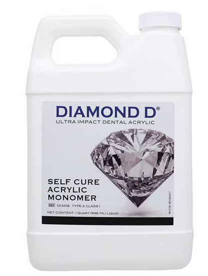 Diamond D Denture Resin Self Cure Monomer 1 Quart (Keystone)