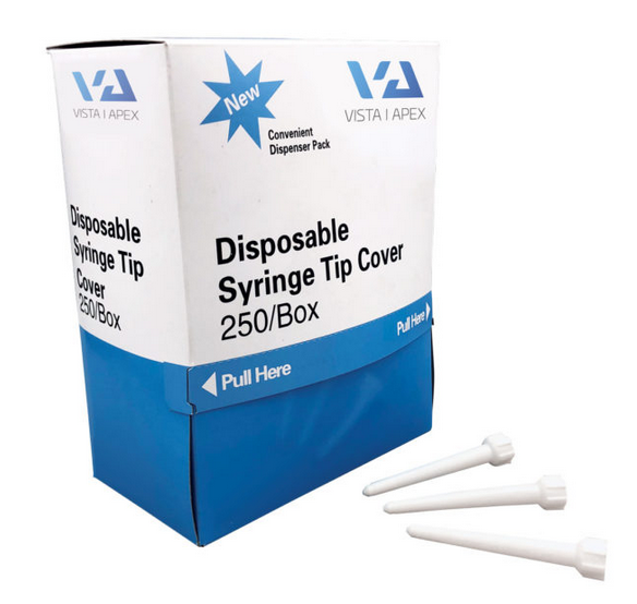 Syringe Tip Covers White For Air And Water Syringe (Vista)