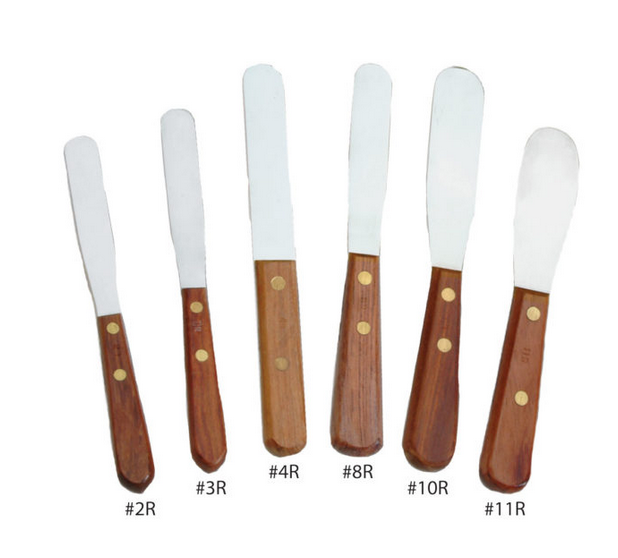 Spatulas W/Wooden Handle Alginate Plaster (Vista)