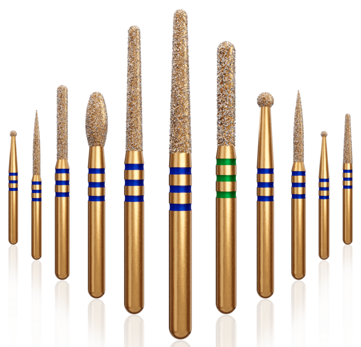 Alpen Z-REX Zirconia Diamond Burs 5/pk (Coltene)